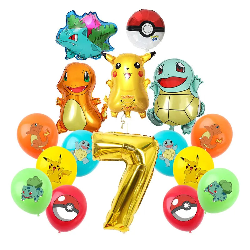 Pokemon bursdags dekorasjoner